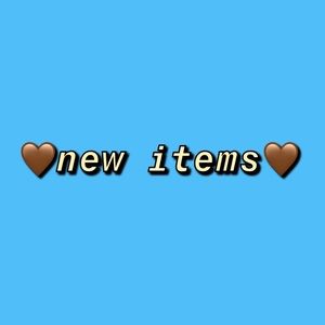 New Items have been posted
